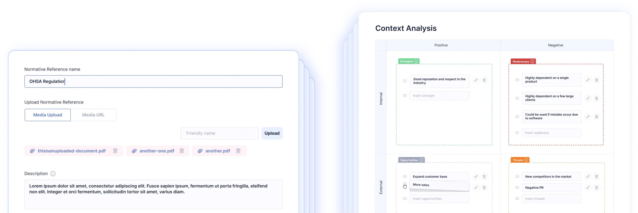 Centralized Approved Template Management